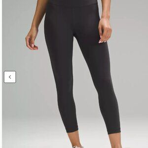 Lululemon Wunder Train High-Rise Crop 23" Grey Size 6